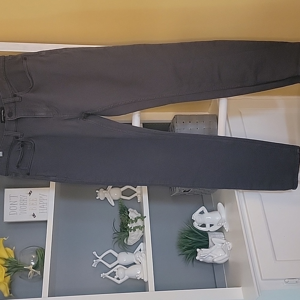Banana Republic Men's Dark Gray Soft Slim Jeans 32x32